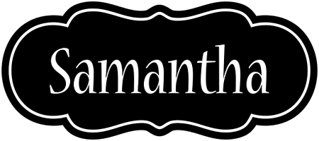 Samantha welcome logo