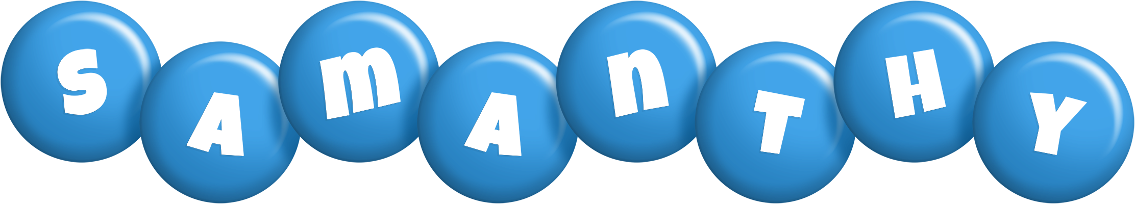 Samanthy candy-blue logo