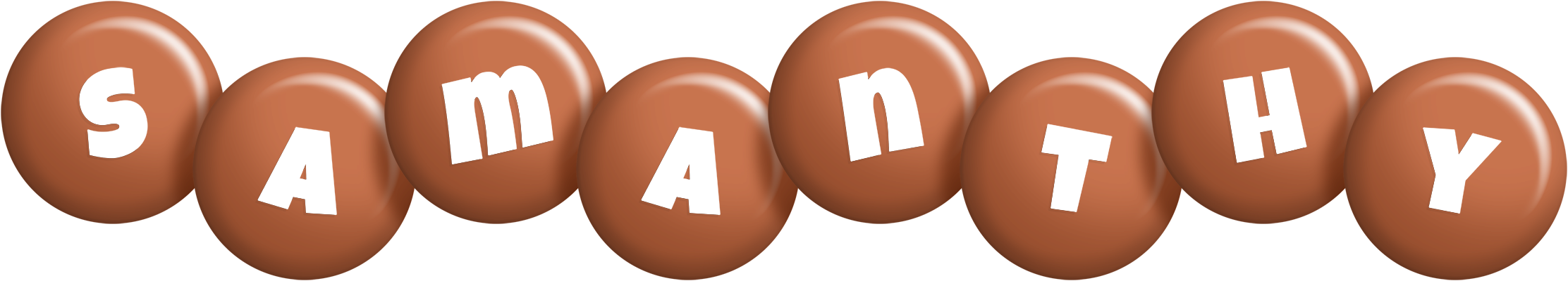 Samanthy candy-brown logo