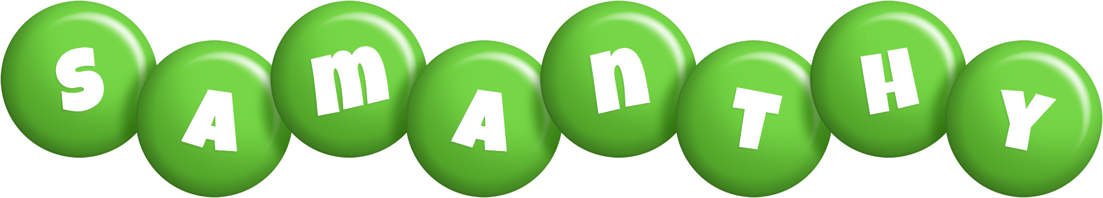 Samanthy candy-green logo