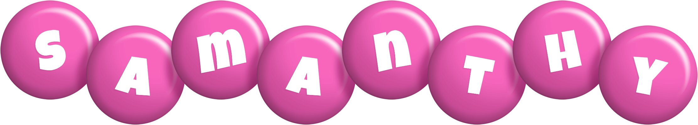 Samanthy candy-pink logo