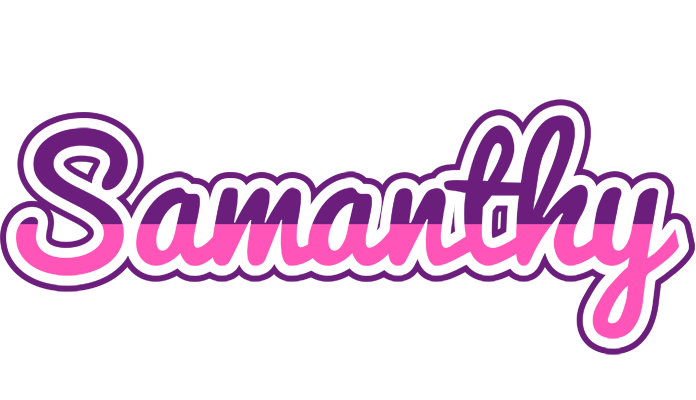 Samanthy cheerful logo
