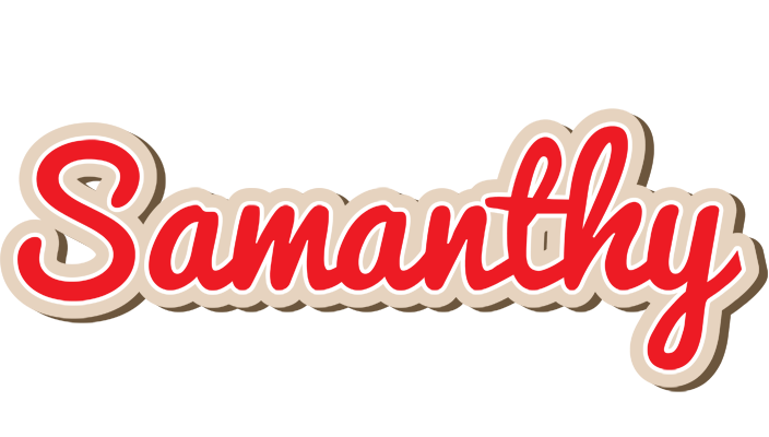 Samanthy chocolate logo