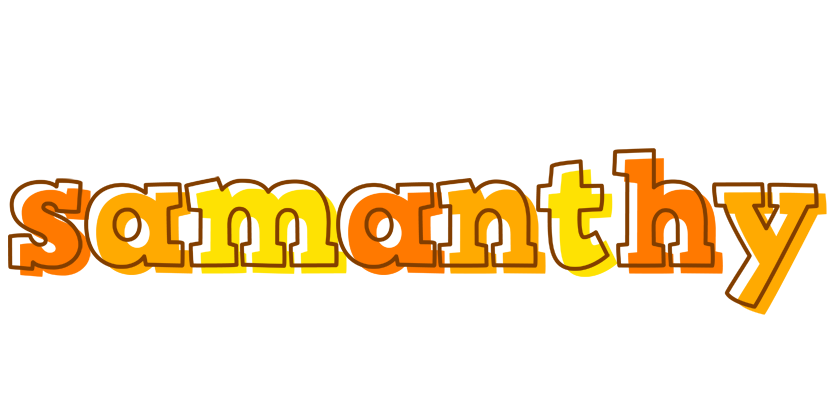 Samanthy desert logo
