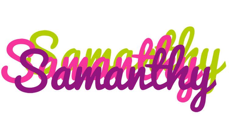 Samanthy flowers logo