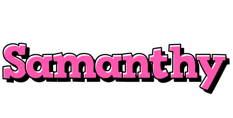 Samanthy girlish logo