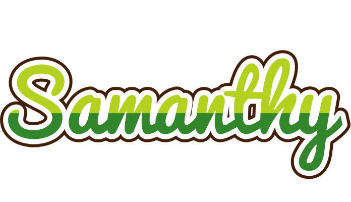 Samanthy golfing logo