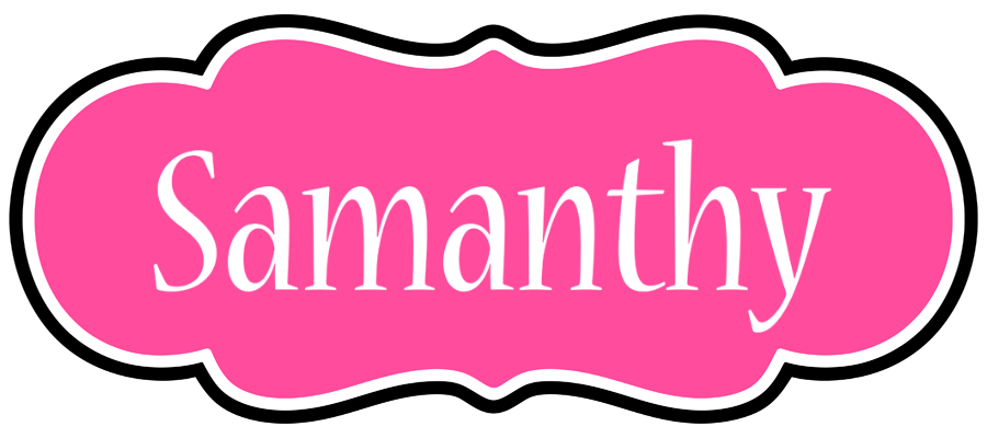 Samanthy invitation logo