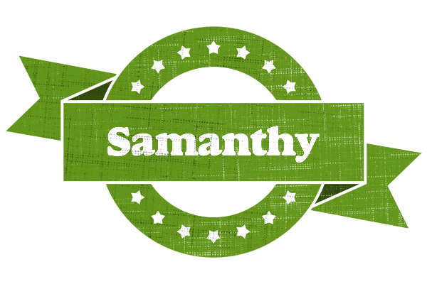 Samanthy natural logo