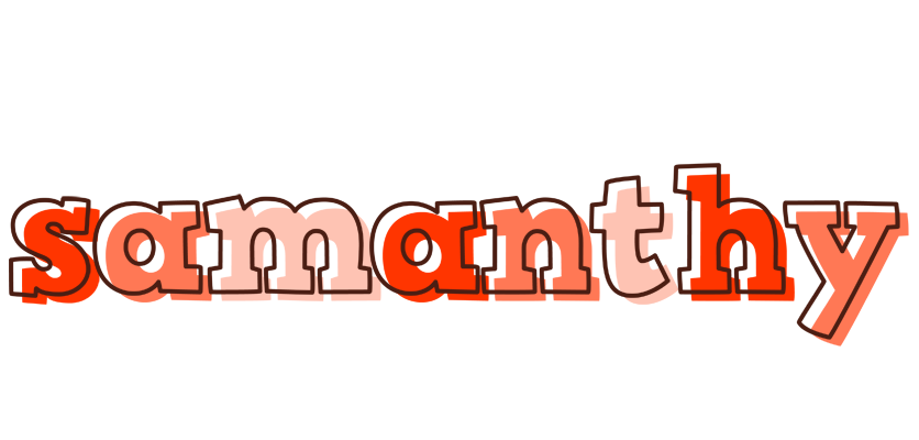 Samanthy paint logo