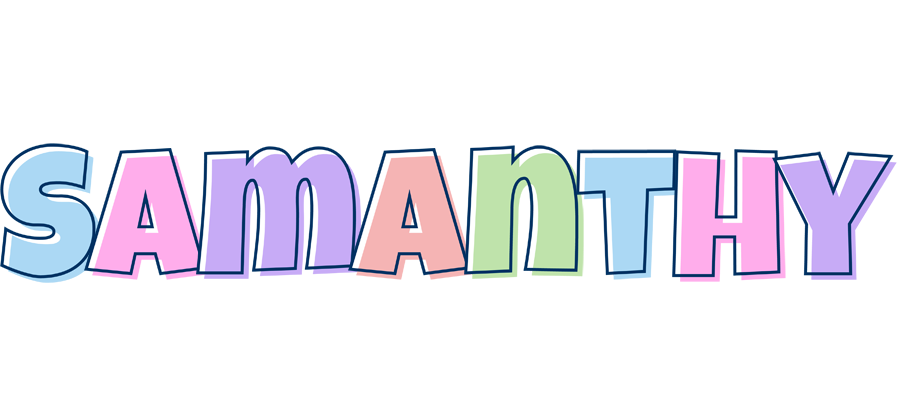 Samanthy pastel logo
