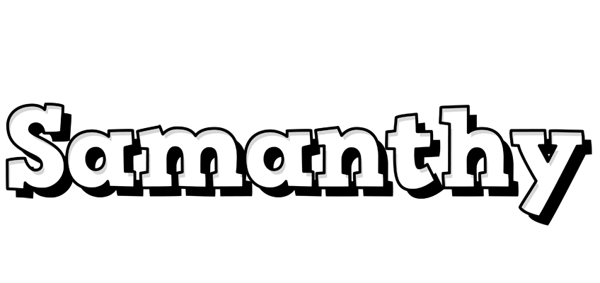 Samanthy snowing logo
