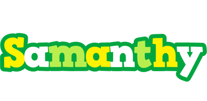 Samanthy soccer logo