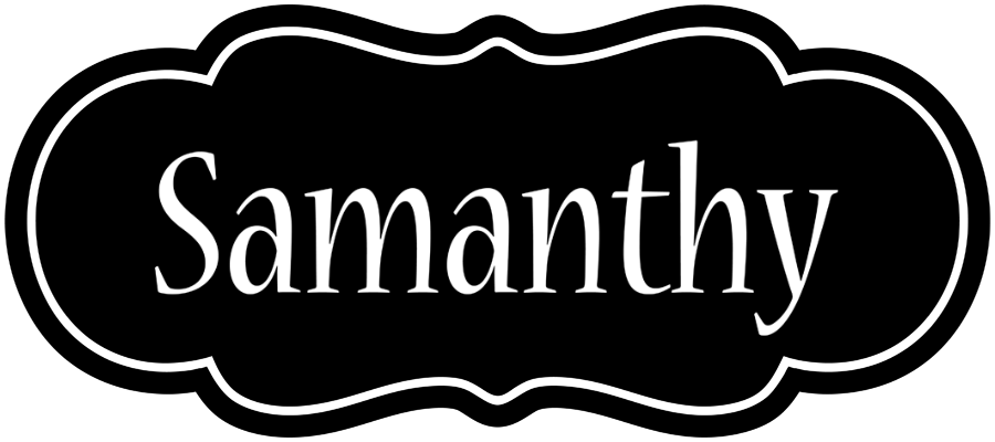 Samanthy welcome logo
