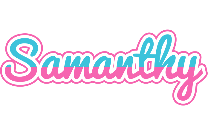 Samanthy woman logo