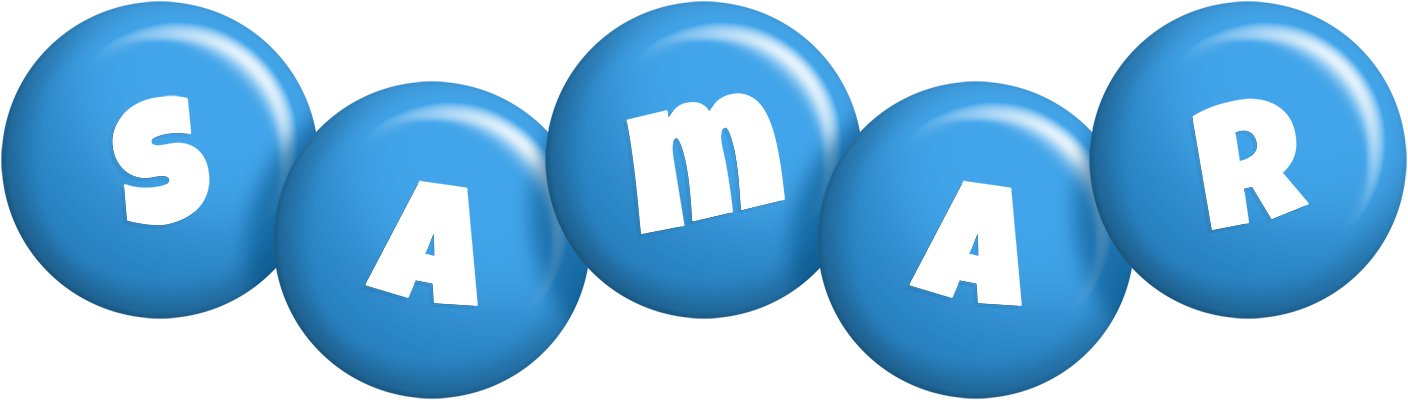 Samar candy-blue logo
