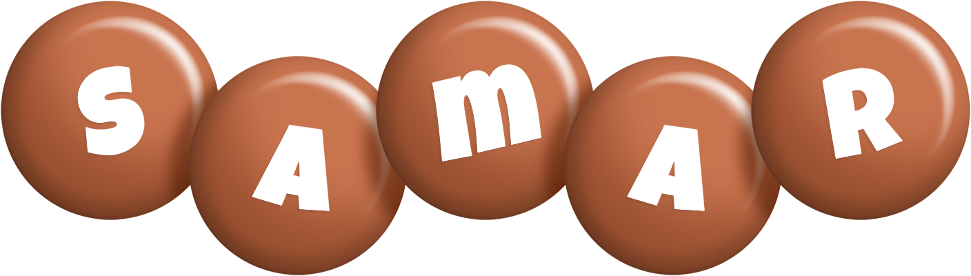 Samar candy-brown logo
