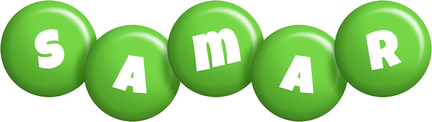 Samar candy-green logo