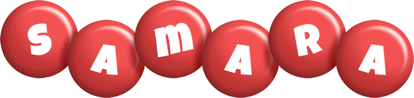 Samara candy-red logo