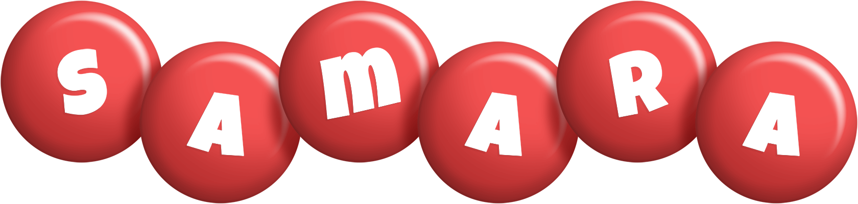 Samara candy-red logo