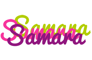 Samara flowers logo