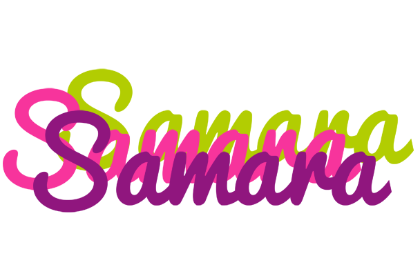 Samara flowers logo