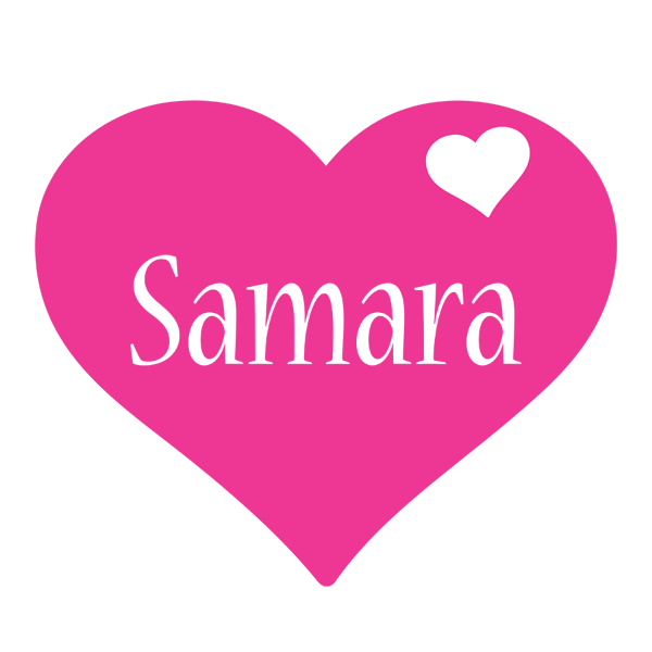 Samara love-heart logo