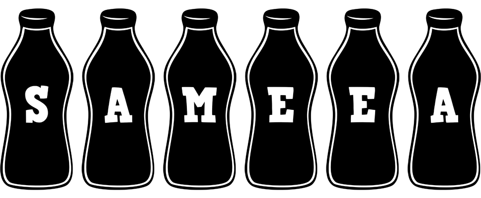 Sameea bottle logo