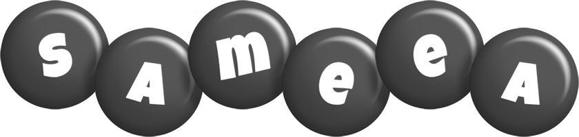 Sameea candy-black logo