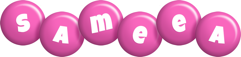 Sameea candy-pink logo