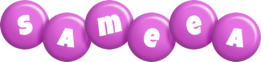 Sameea candy-purple logo