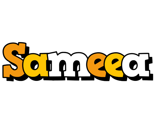 Sameea cartoon logo