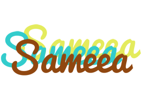 Sameea cupcake logo