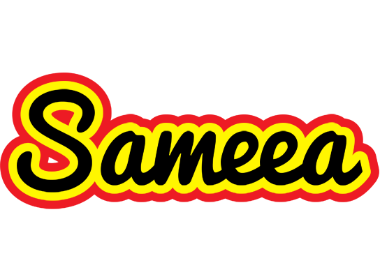Sameea flaming logo