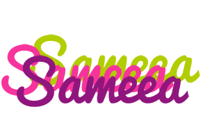Sameea flowers logo