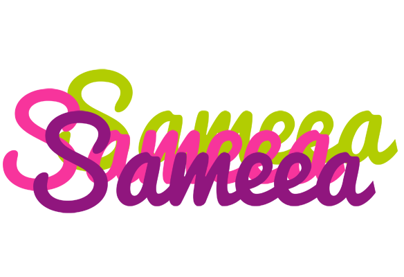 Sameea flowers logo