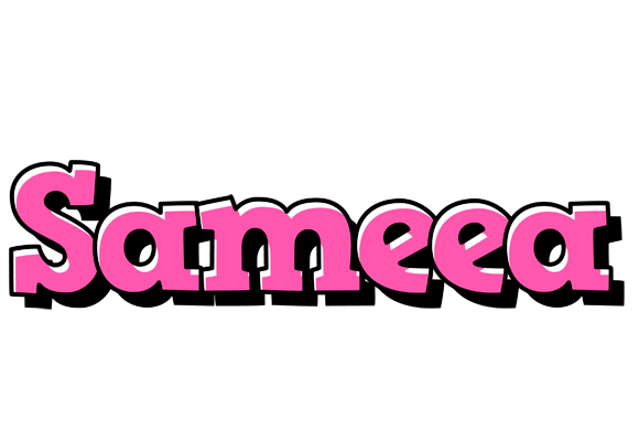 Sameea girlish logo