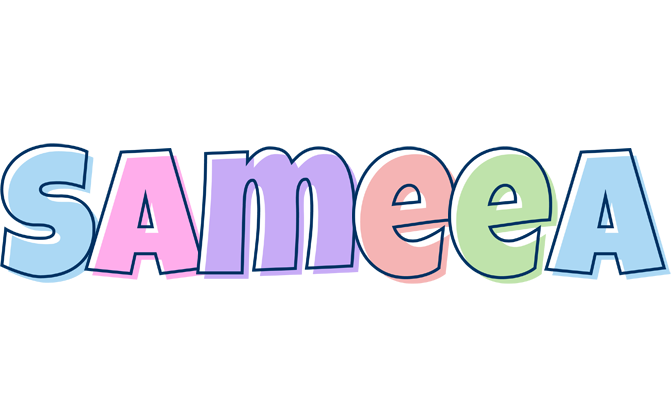 Sameea pastel logo