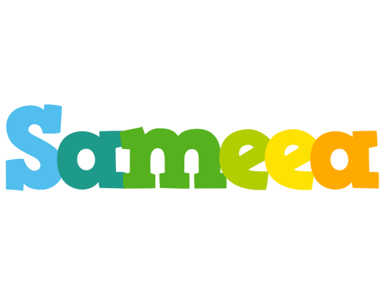 Sameea rainbows logo