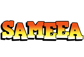 Sameea sunset logo