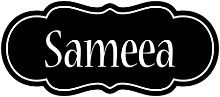 Sameea welcome logo