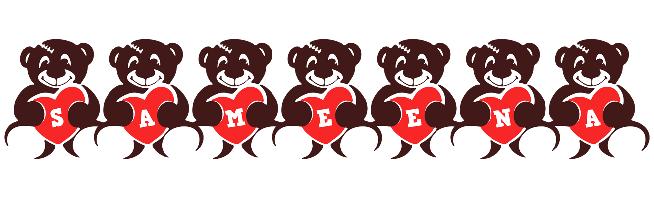 Sameena bear logo