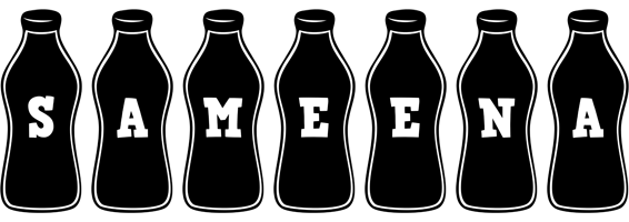 Sameena bottle logo