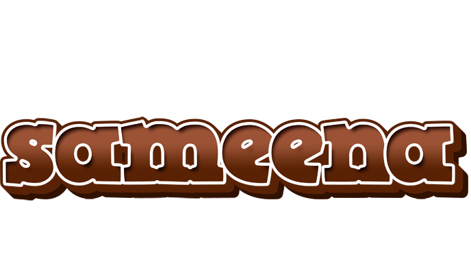Sameena brownie logo