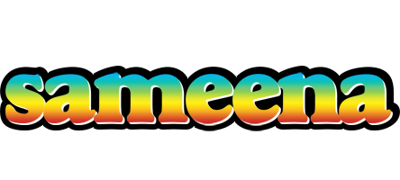 Sameena color logo