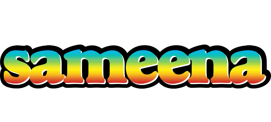 Sameena color logo