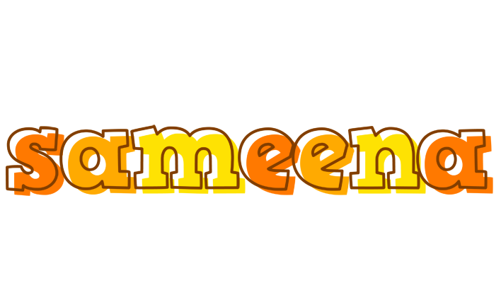 Sameena desert logo