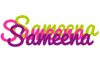 Sameena flowers logo