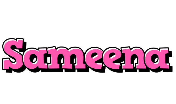 Sameena girlish logo