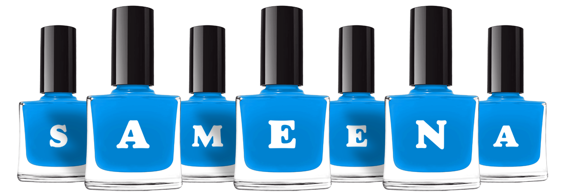 Sameena glossy logo